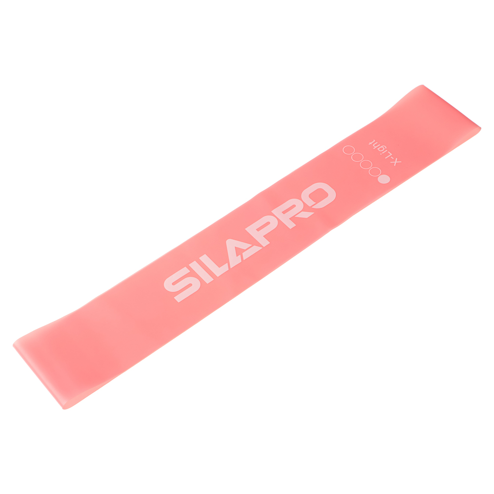 SILAPRO Набор фитнес резинок 5шт (2,5кг, 4,5кг,7кг, 9кг, 14кг), 60х5см, латекс, арт.№ 093-008