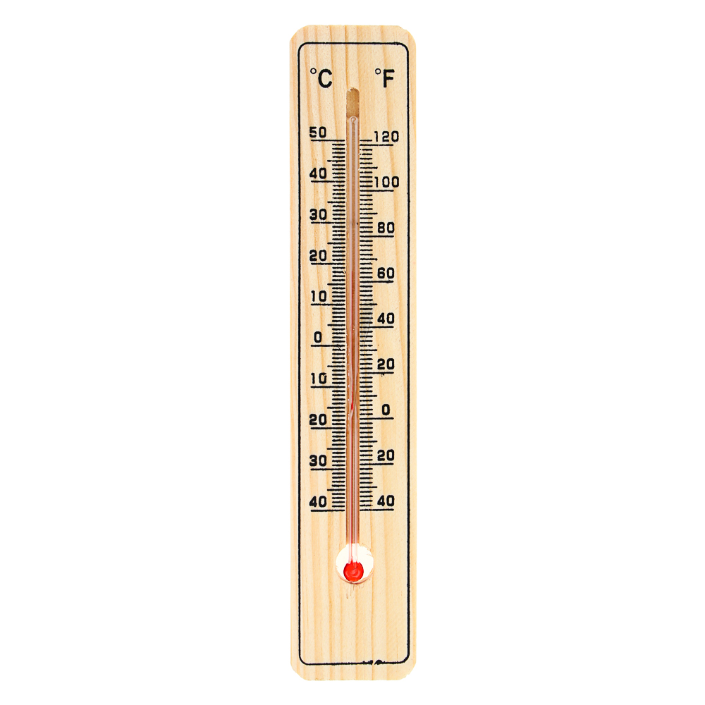 Термометр Классик малый тм VETTA, 20х4см, дерево, арт.№ 473-029