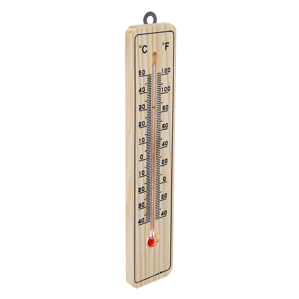 Термометр Классик малый тм VETTA, 20х4см, дерево, арт.№ 473-029