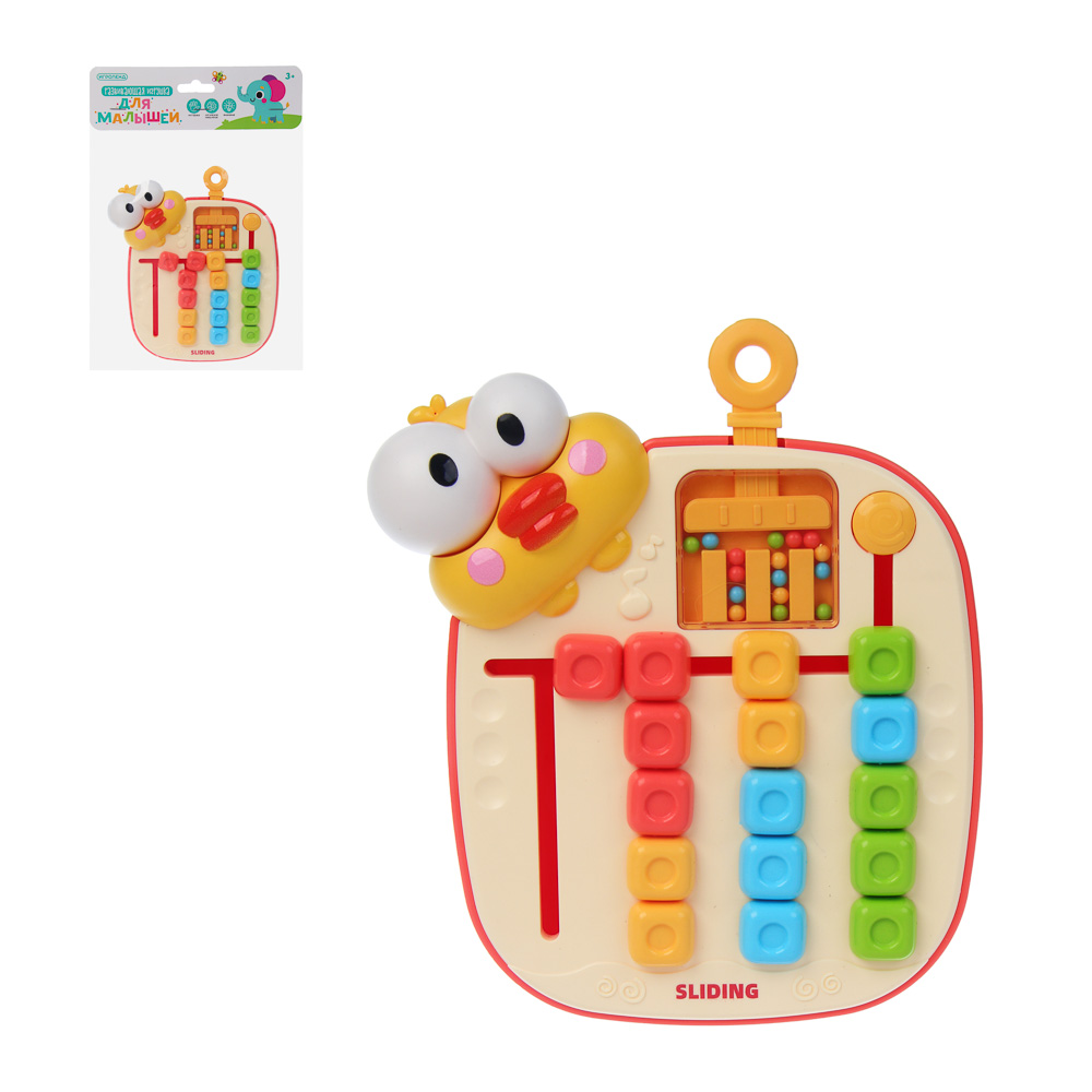 Игрушка развивающая для малышей, ИГРОЛЕНД, ABS, 16х4х14,5см, арт.№ 262-567