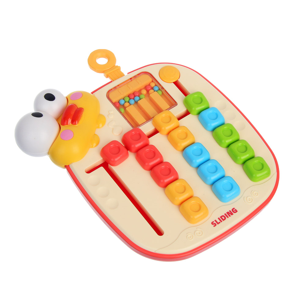 Игрушка развивающая для малышей, ИГРОЛЕНД, ABS, 16х4х14,5см, арт.№ 262-567