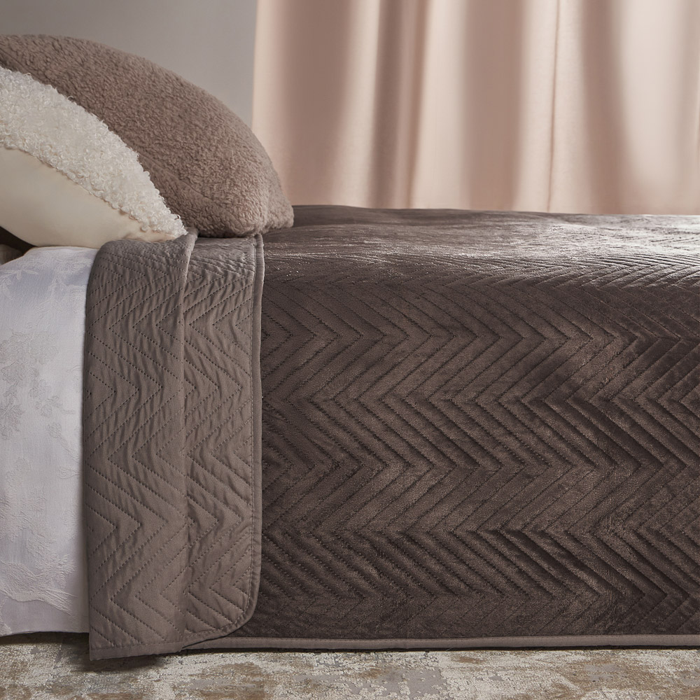 PROVANCE Фелиз Покрывало велюр однотонное 200х220см, 100% полиэстер, арт.№ 492-225