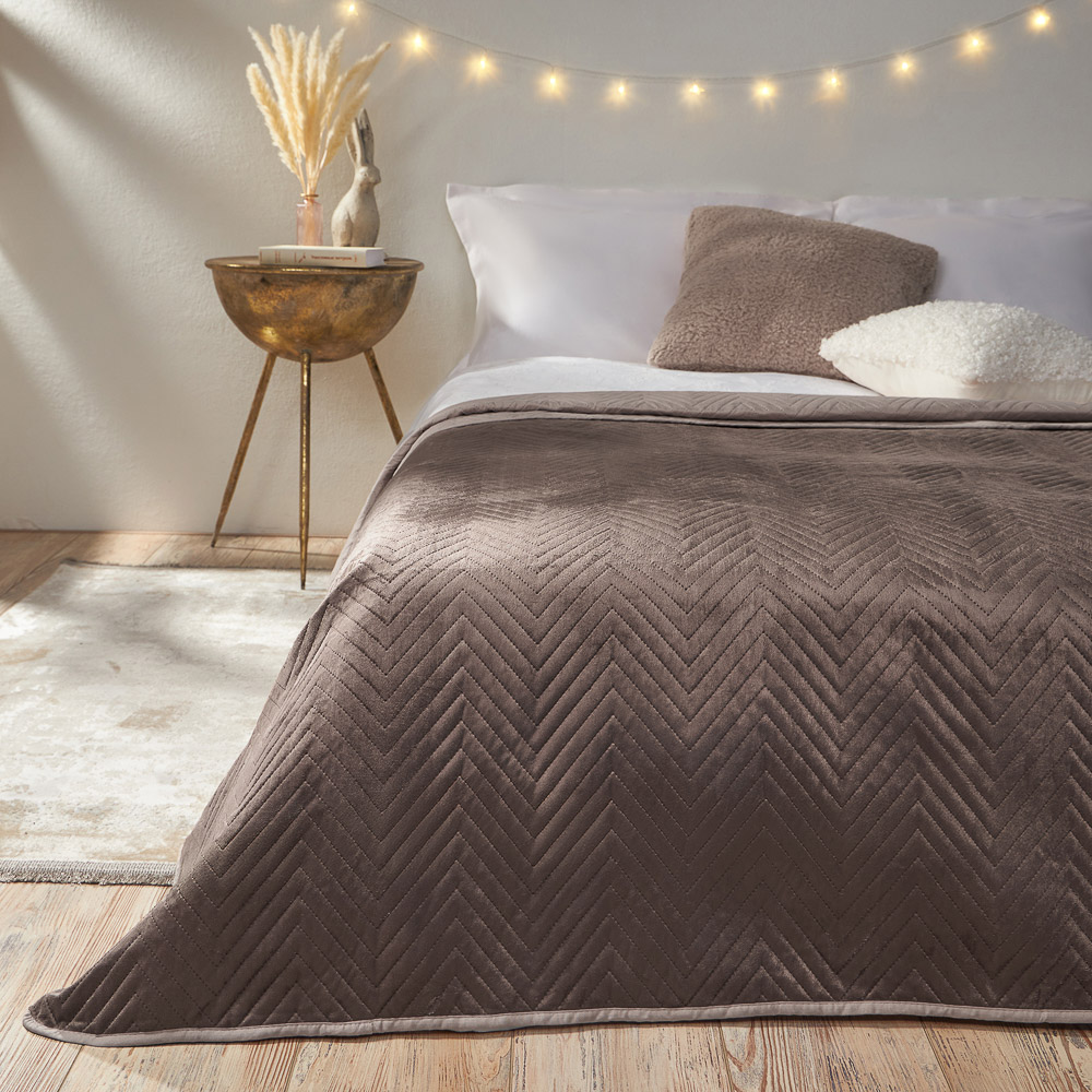 PROVANCE Фелиз Покрывало велюр однотонное 200х220см, 100% полиэстер, арт.№ 492-225