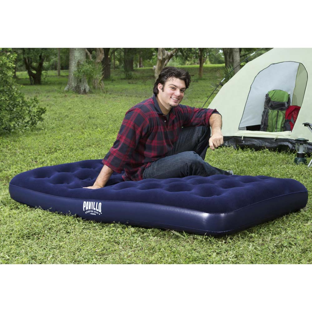 BESTWAY Матрас надувной FLOCKED AIR, 188х99х22см, до 150кг, 67001, арт.№ 332-015