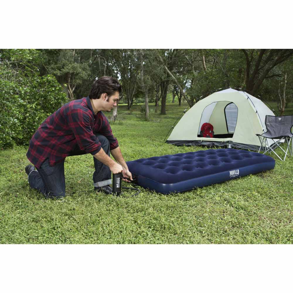 BESTWAY Матрас надувной FLOCKED AIR, 188х99х22см, до 150кг, 67001, арт.№ 332-015