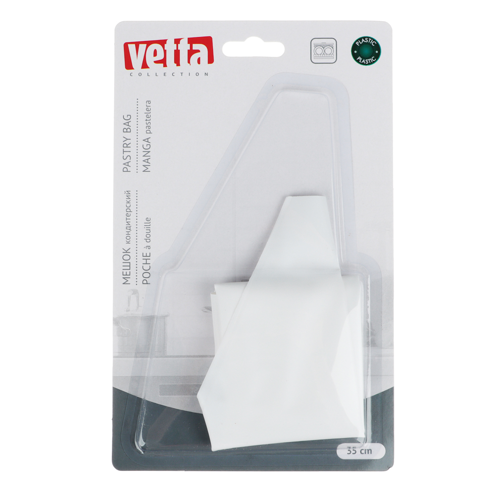 VETTA Мешок кондитерский 35см, многоразовый, пластик, арт.№ 881-314