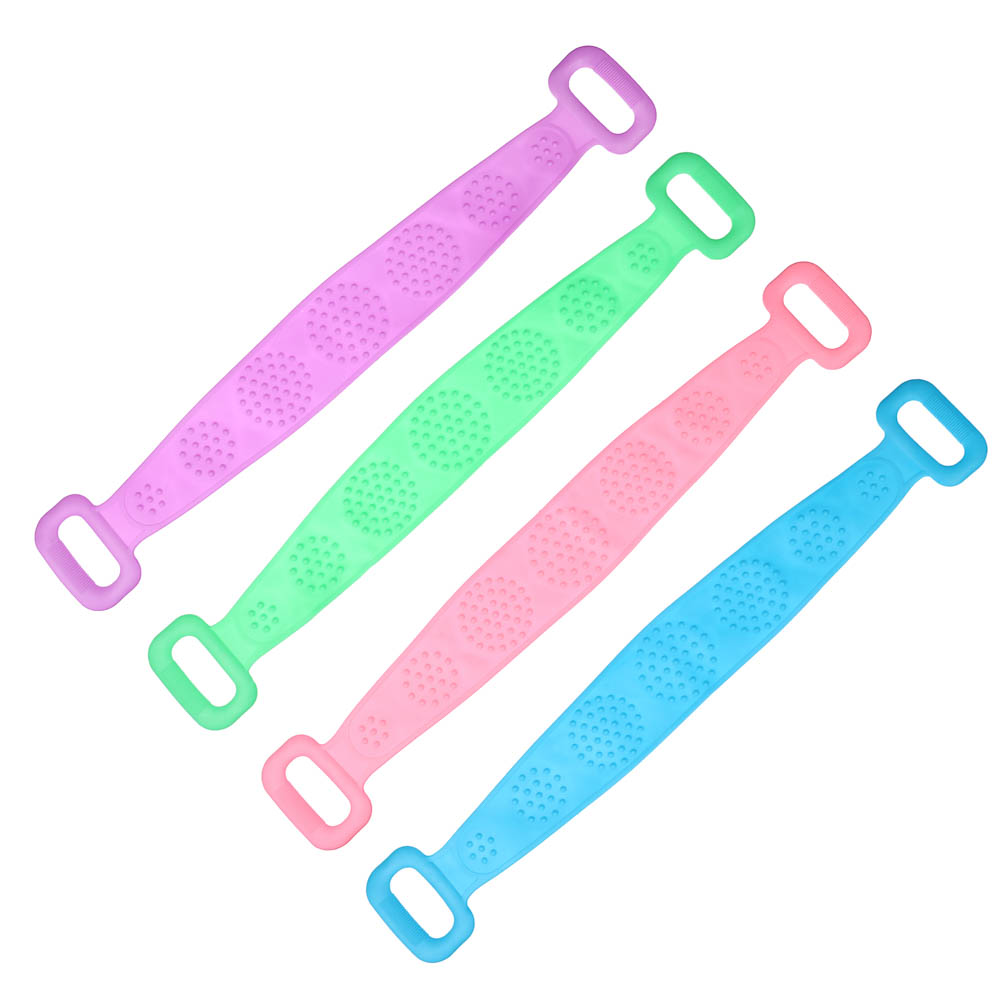 Мочалка массажная, TPR, 70см, 4 цвета, арт.№ 361-131