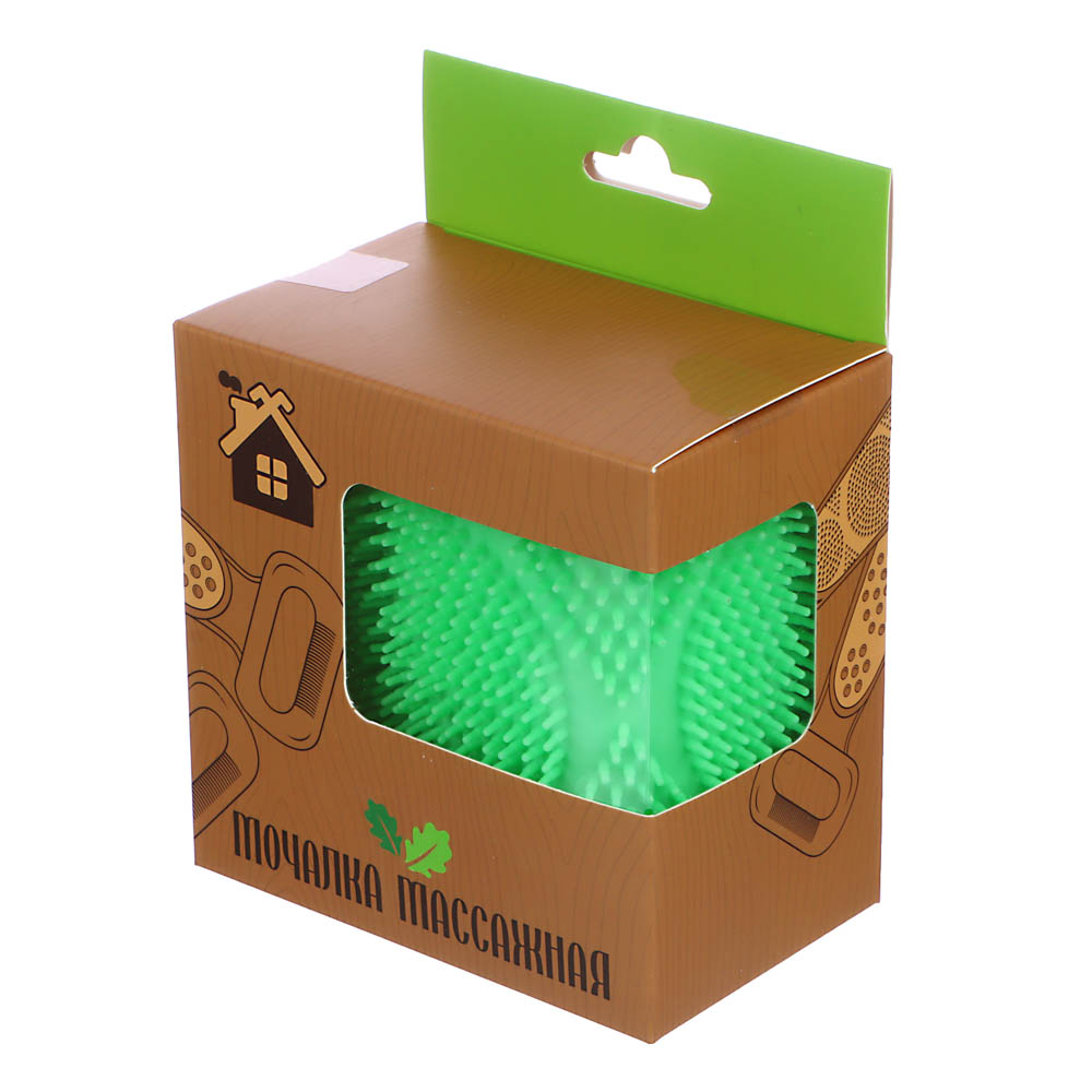 Мочалка массажная, TPR, 70см, 4 цвета, арт.№ 361-131