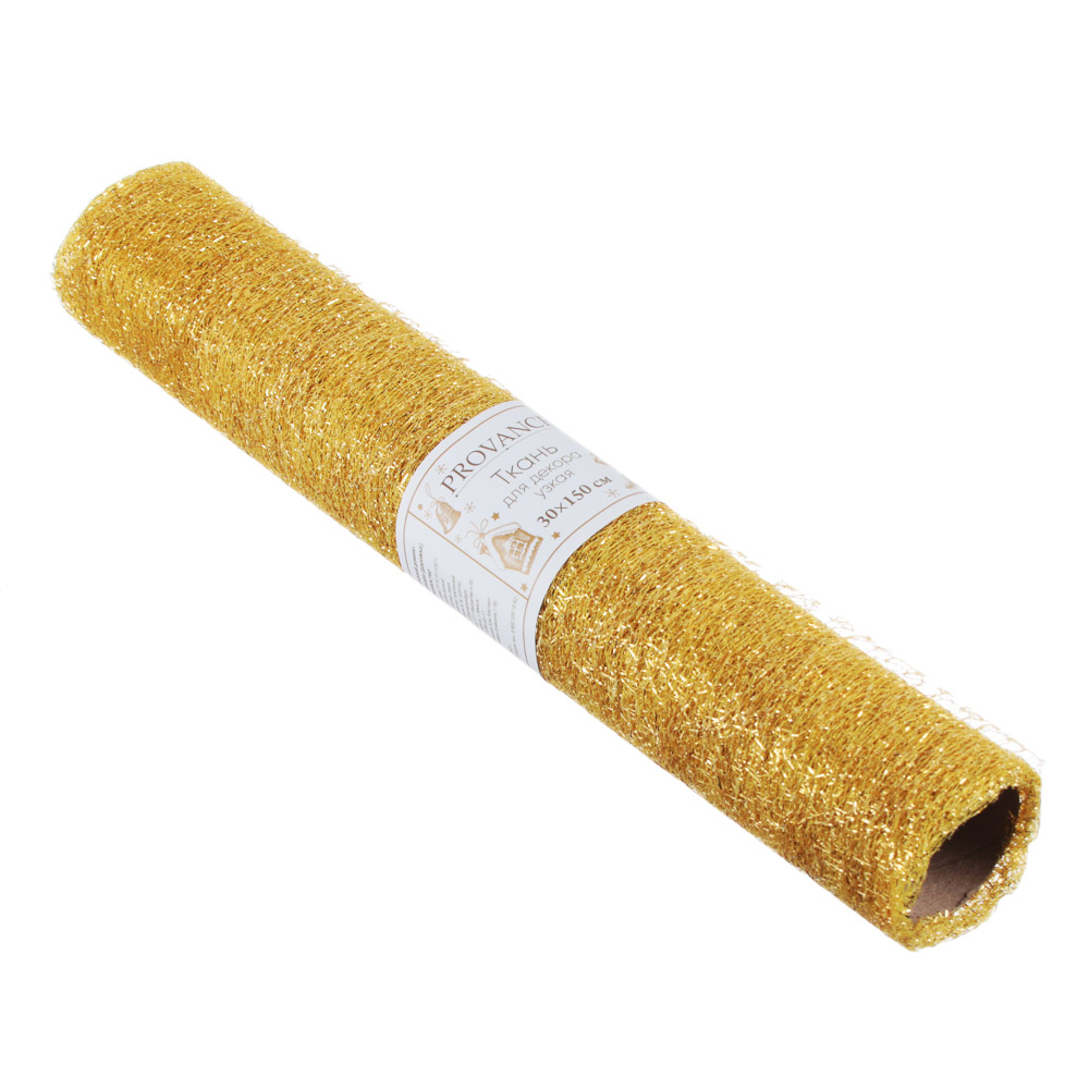 PROVANCE Пряничный домик Узкая ткань для декора (дорожка), 30х150см, 100% полиэстер, 2 цвета, арт.№ 492-113