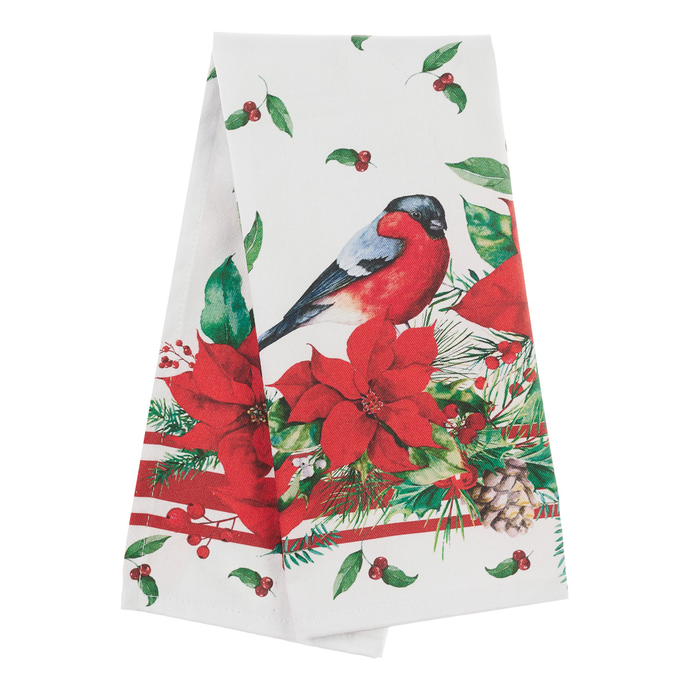 PROVANCE Винтер Полотенце кухонное, 100% хлопок, 40х60см, красный, арт.№ 492-167