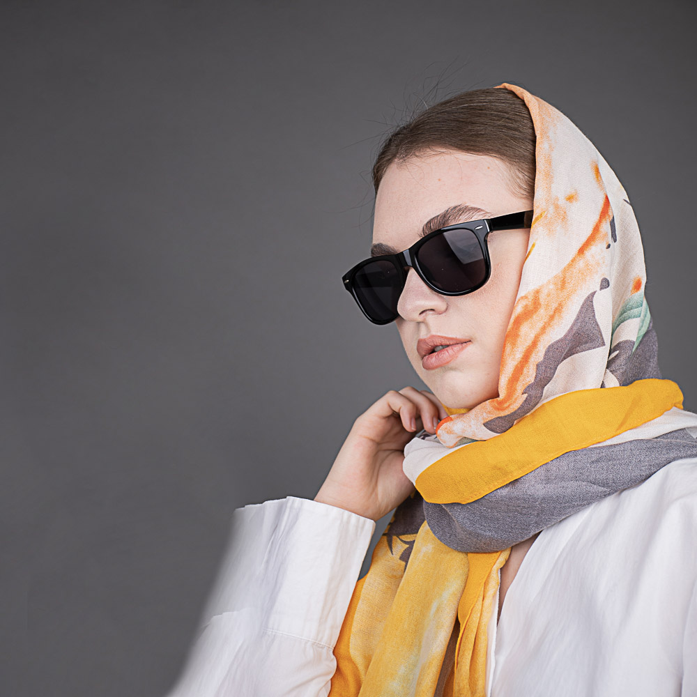 GALANTE Палантин женский Пастель, 100% полиэстер, 80х180см, 2 дизайна, арт.№ 307-422