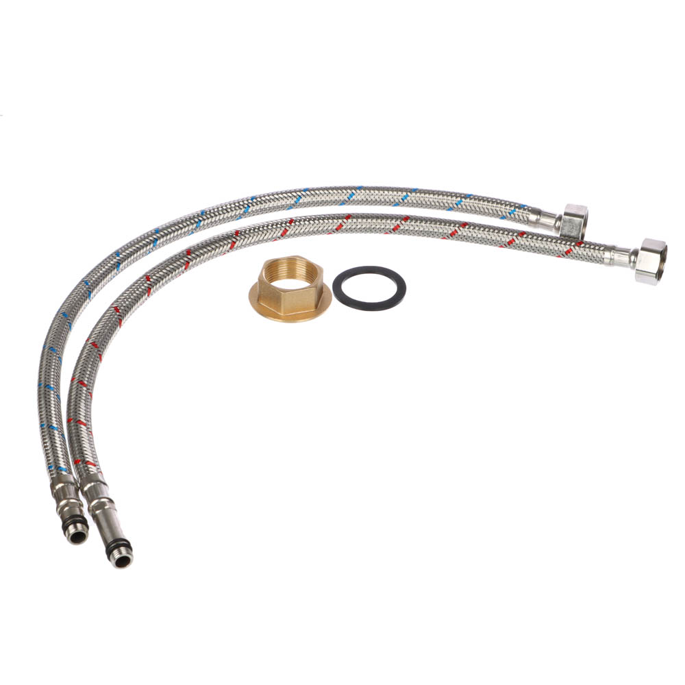 RAIN Смеситель для кухни Оникс, высокий излив, картридж 35мм, гайка, латунь, хром, арт.№ 561-241