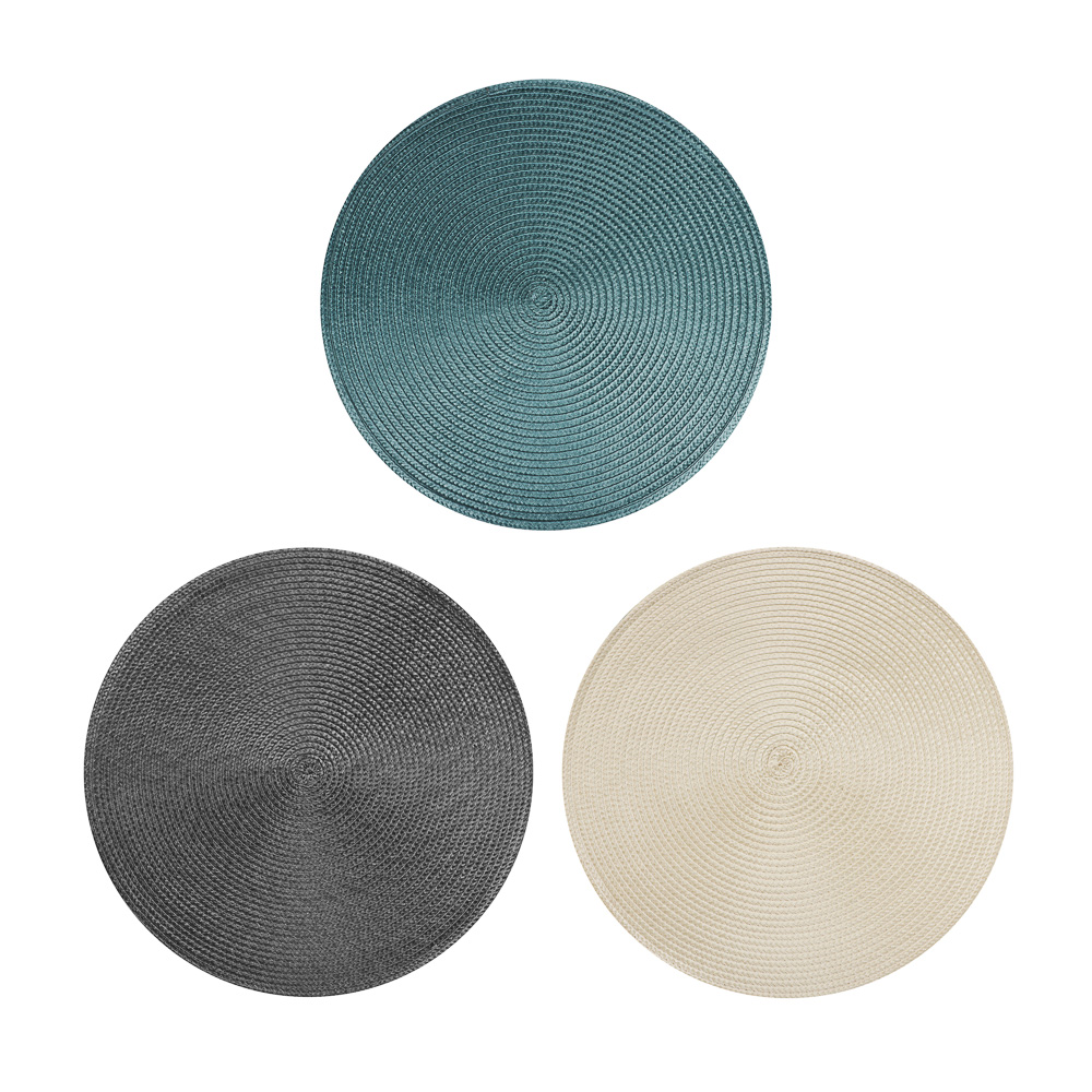 Салфетка сервировочная, d38см, "Салерно", полипропилен, 3 цвета, арт.№ 890-390