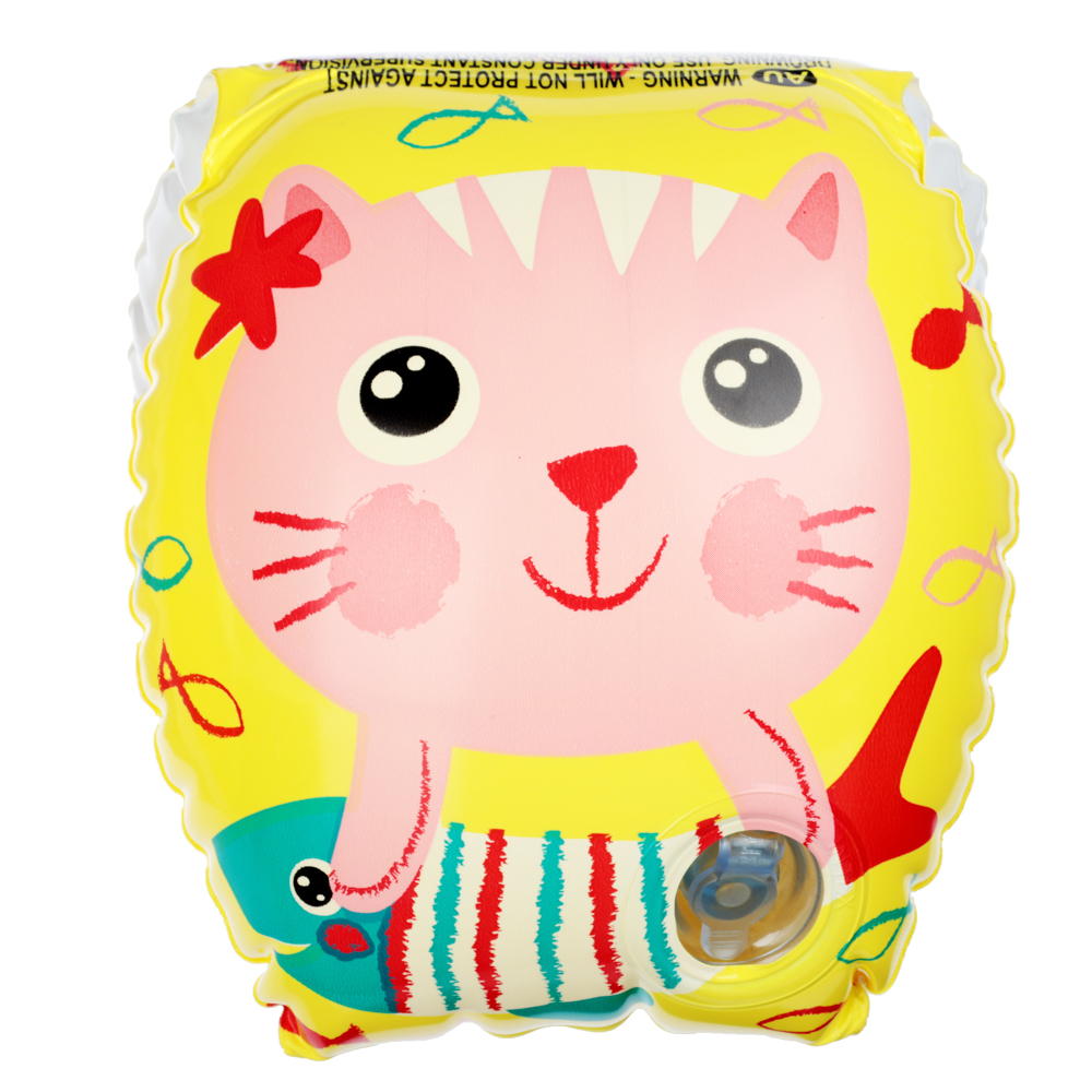 INTEX Нарукавники для плавания HAPPY KITTEN ARM BANDS, от 6-36 мес., 20х15см, 56665EU, арт.№ 062-005