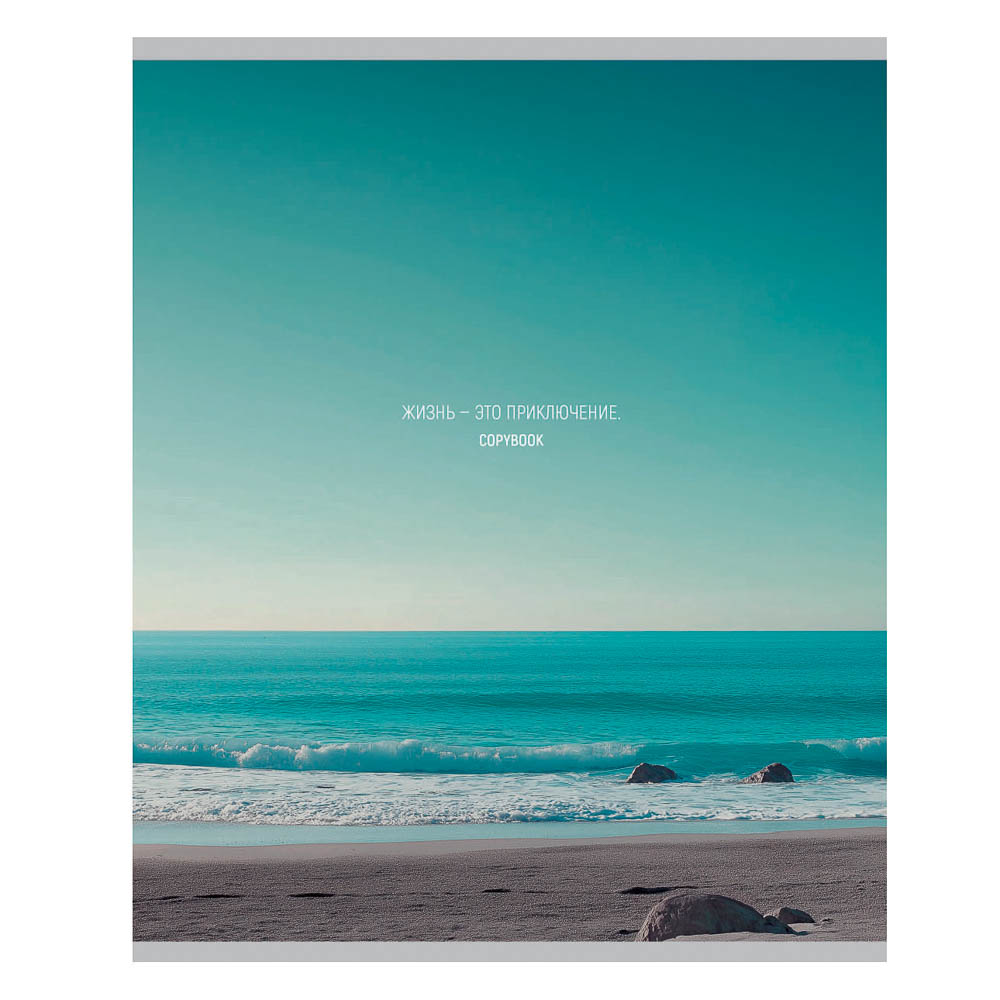 Тетрадь 48 л., А5, в клетку, БЕЛЫЕ ЛИСТЫ, обложка картон, скрепка, мат.ламинация, арт.№ 578-192