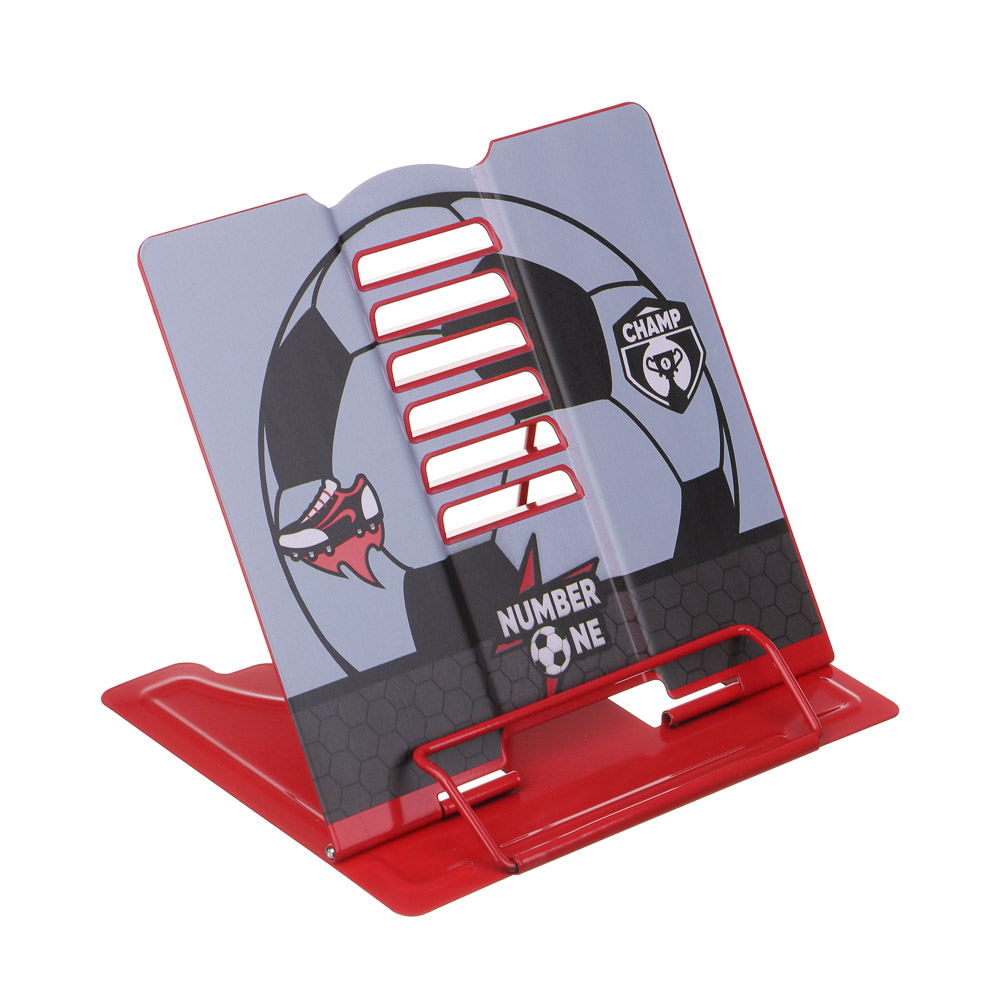 Намбер Ван Подставка для книг, для А5, 20х15,5х19см, металл с цветной печатью, арт.№ 234-006