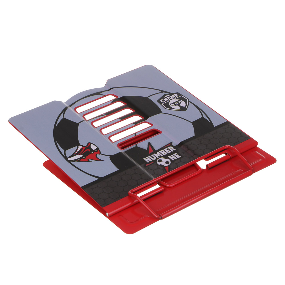 Намбер Ван Подставка для книг, для А5, 20х15,5х19см, металл с цветной печатью, арт.№ 234-006