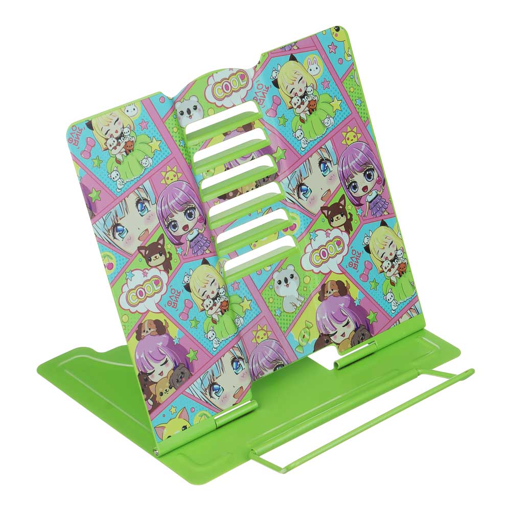 Кавай Подставка для книг, для А5, 20х15,5х19см, металл с цветной печатью, арт.№ 234-007