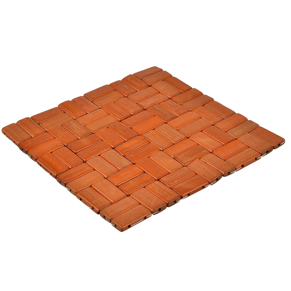 Подставка под горячее "Паркет",  20х20см, бамбук, арт.№ 888-052