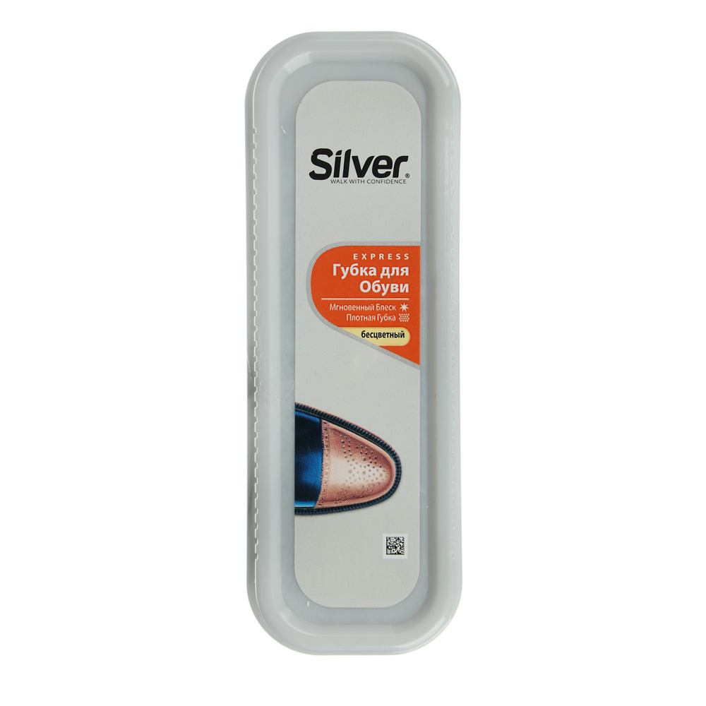 SILVER Губка для обуви узкая, бесцветный, PS3001-03/2001-03, арт.№ 459-107