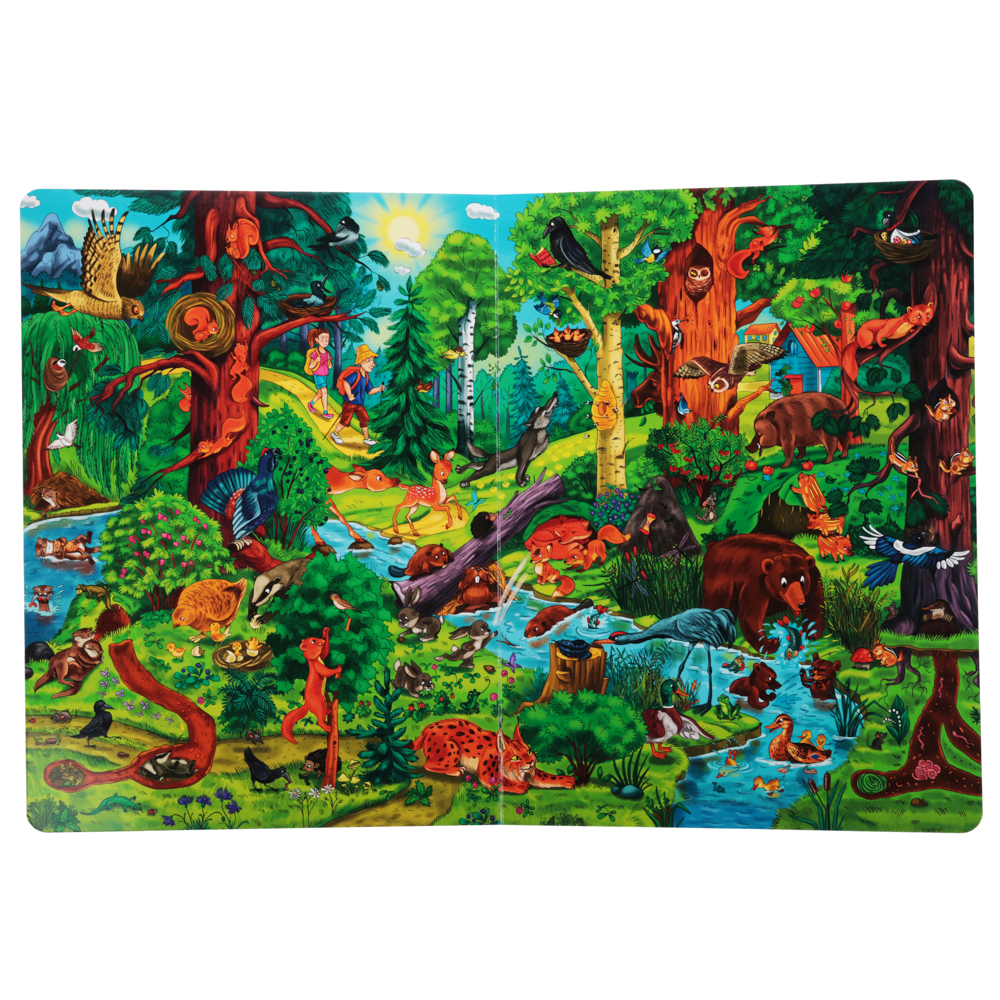 УИД Книга-гляделка, картон, 23х31см, 8стр., 5 дизайнов, арт.№ 837-116