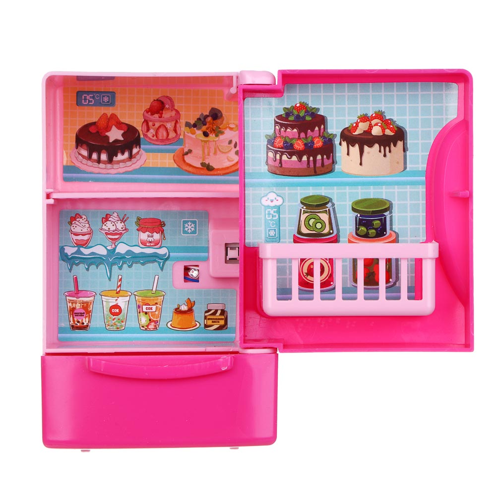 ИГРОЛЕНД Игрушка-симулятор "Бытовая техника", свет, звук, ABS, 14x16x8 см 2хАА, 4 дизайна, арт.№ 294-003
