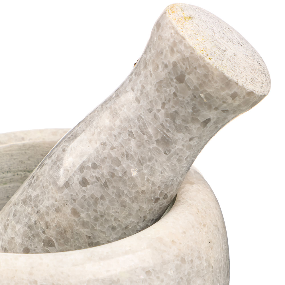 VETTA Ступка с пестиком, 10x7,5см, мрамор, 3 цвета, арт.№ 884-343