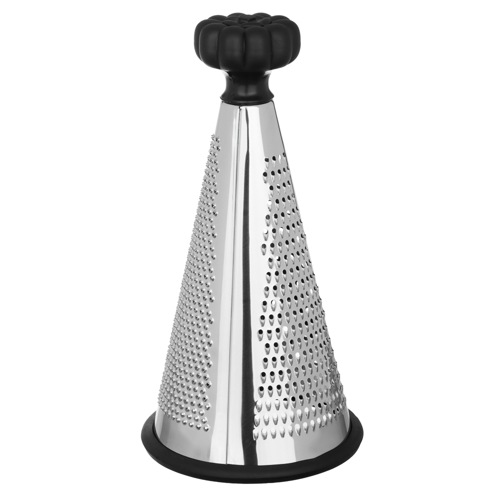 Терка 3-х сторонняя тм VETTA 25см, нерж.сталь, пластик. ручка, арт.№ 885-144