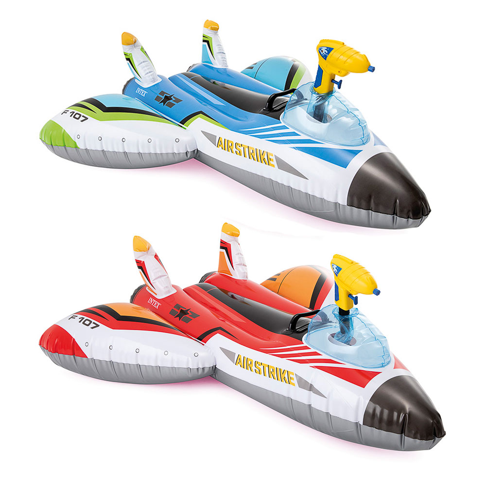 INTEX Фигурка надувная Самолет, 117х117см, от 3 лет, 2 цвета, 57536NP, арт.№ 063-022