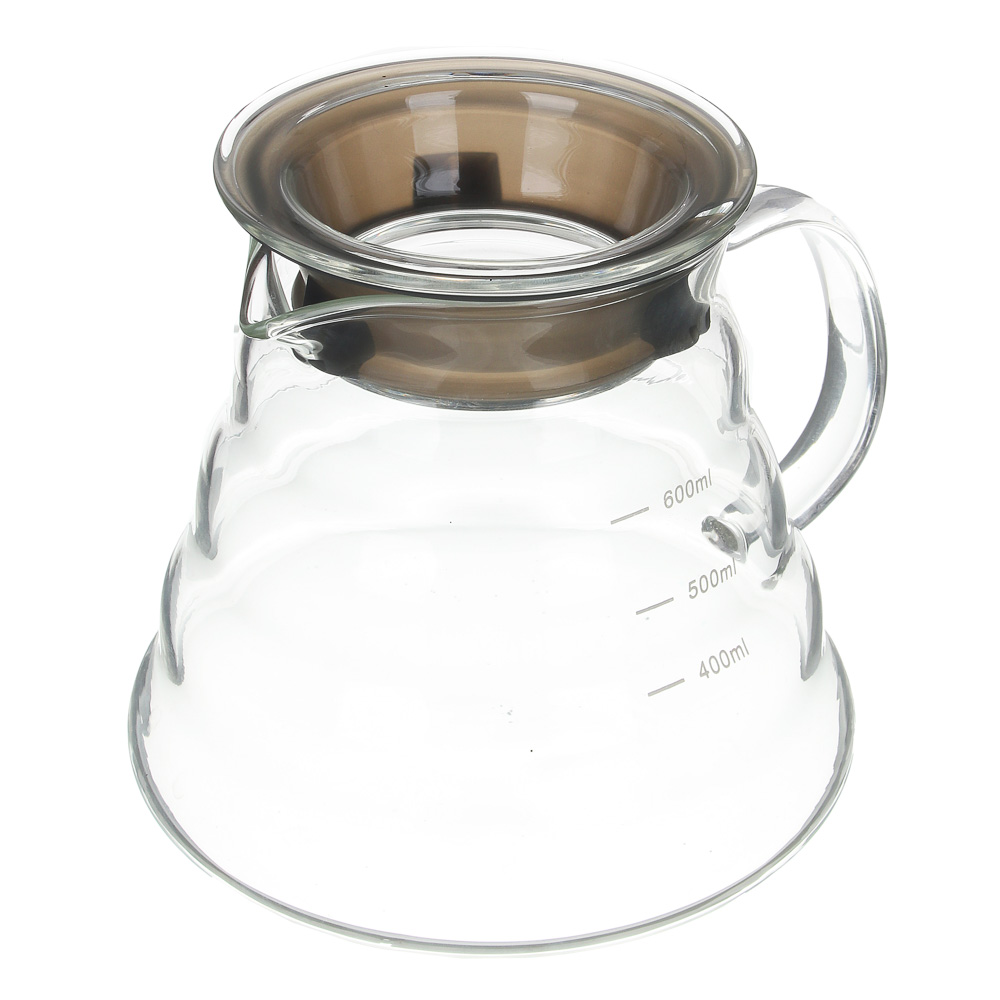 SATOSHI Чайник заварочный 600мл, стекло, силикон, арт.№ 850-205