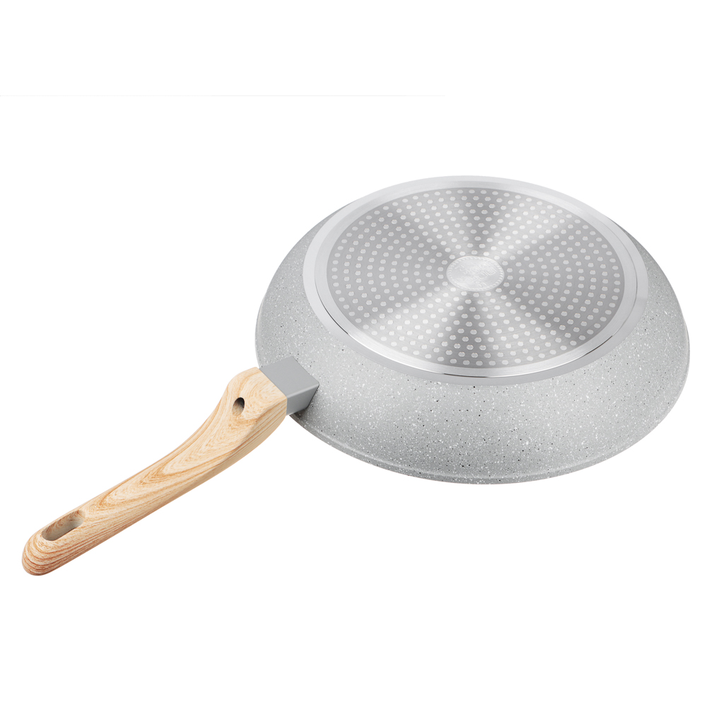 SATOSHI Берг Сковорода литая d28см, антипригарное покрытие Мрамор, индукция, арт.№ 846-738