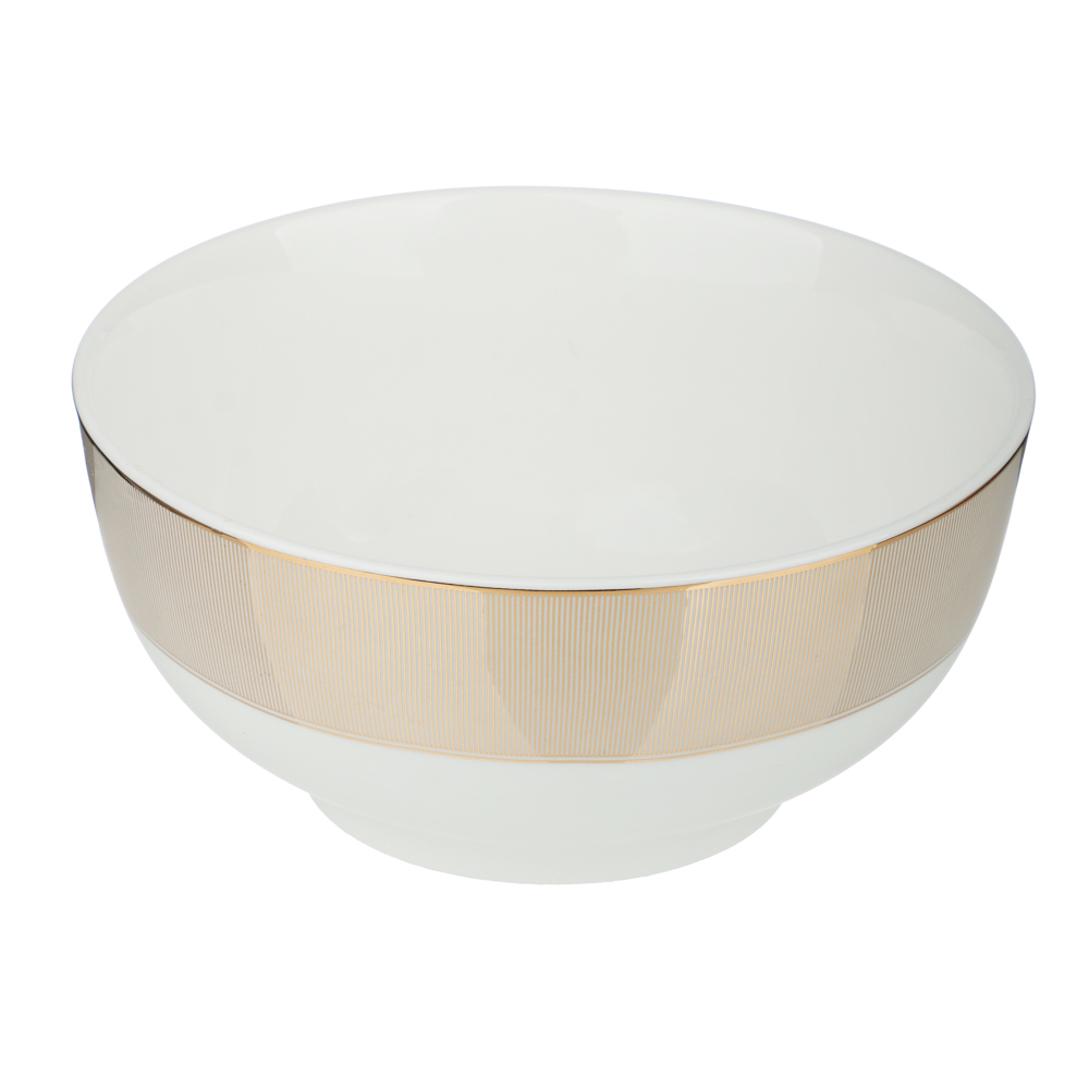 BY COLLECTION White Line Салатник, 15х7см, фарфор, арт.№ 820-816