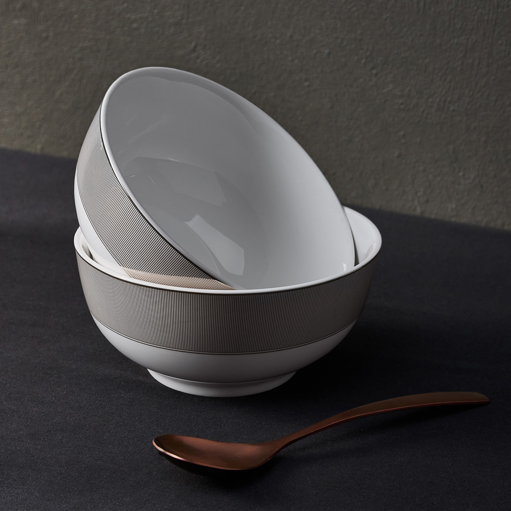 BY COLLECTION White Line Салатник, 15х7см, фарфор, арт.№ 820-816