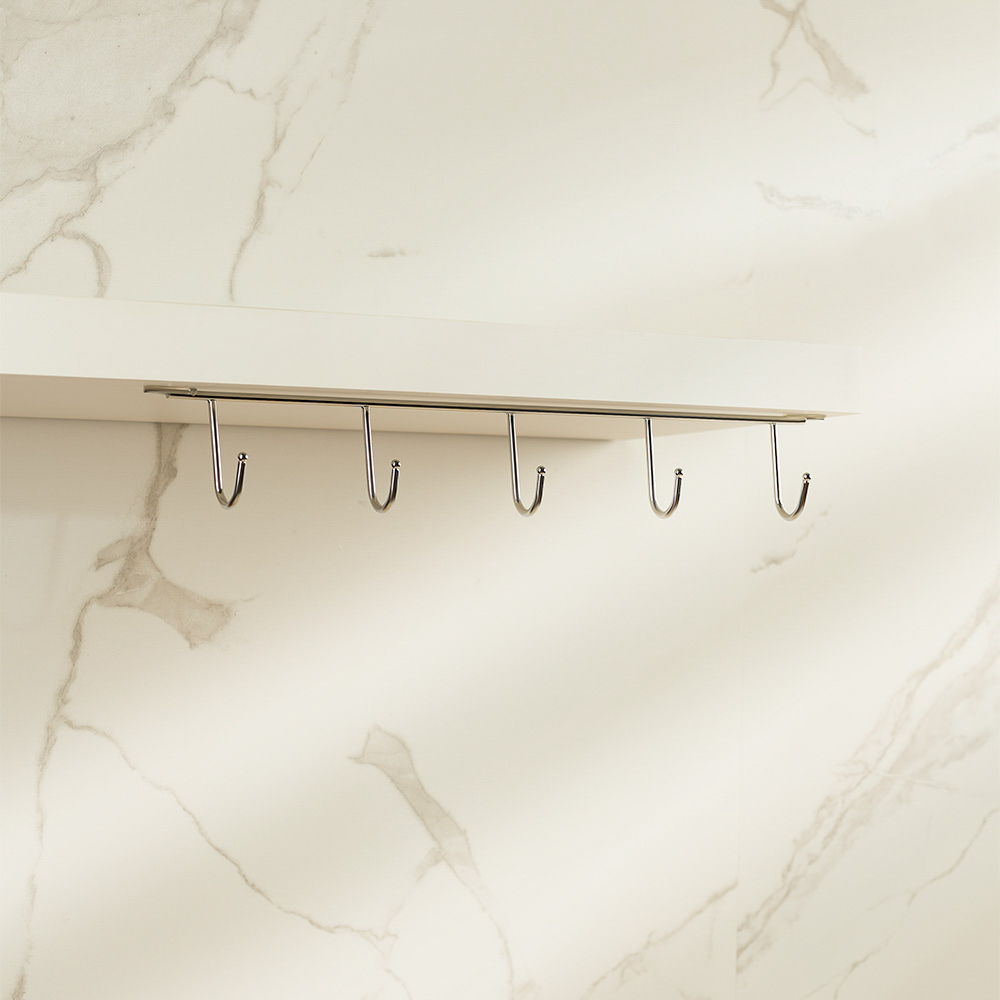 VETTA Крючки с креплением снизу, CWJ241A, арт.№ 481-044