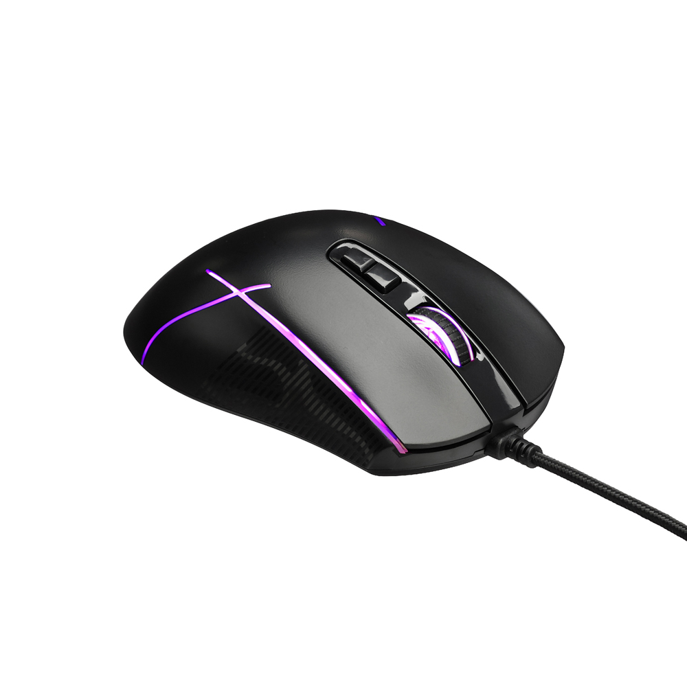 BY Игровая мышь проводная Rifle 7000dpi,7D,A725F,RGB,220см, арт.№ 405-051