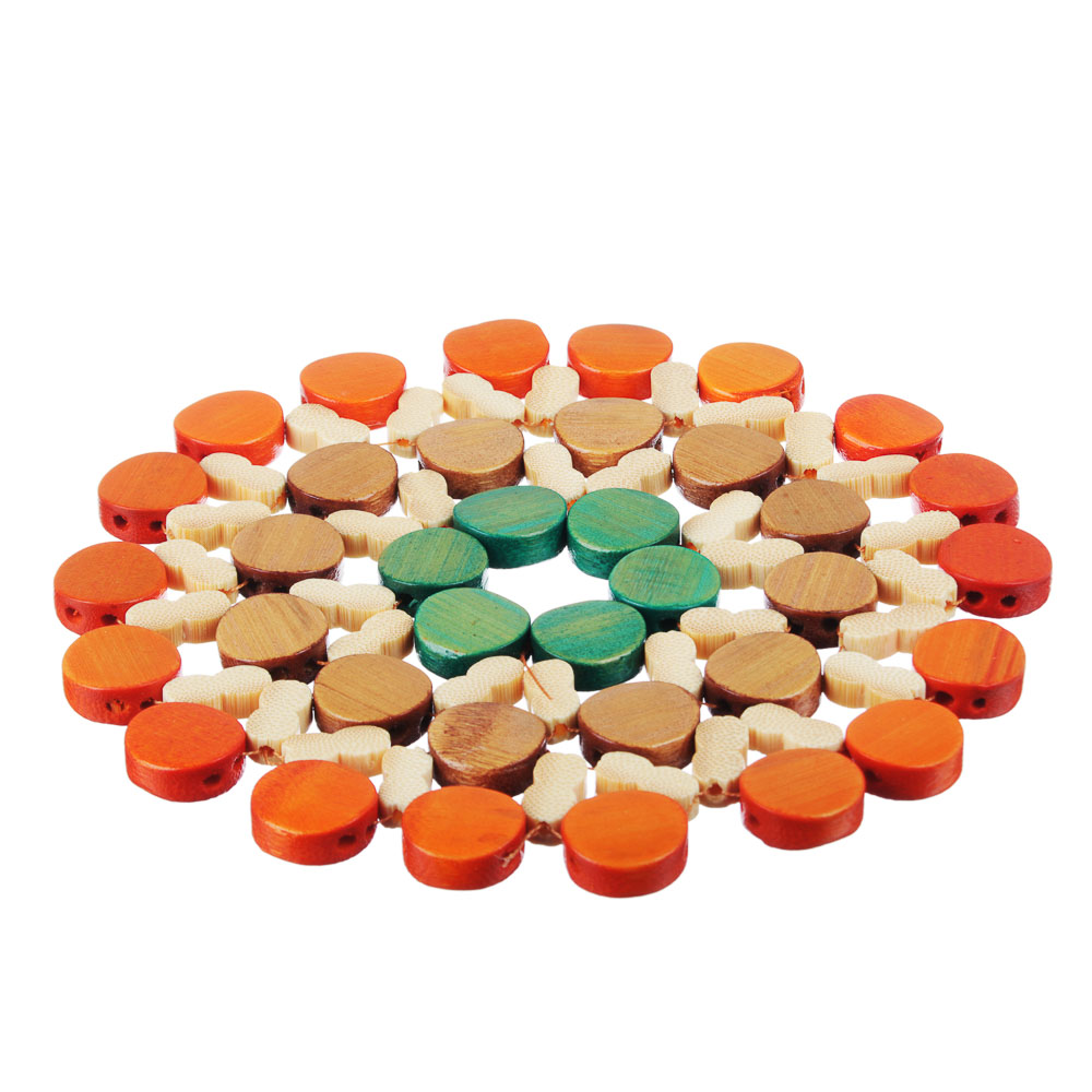 Подставка под горячее бамбук d16см, арт.№ 888-039