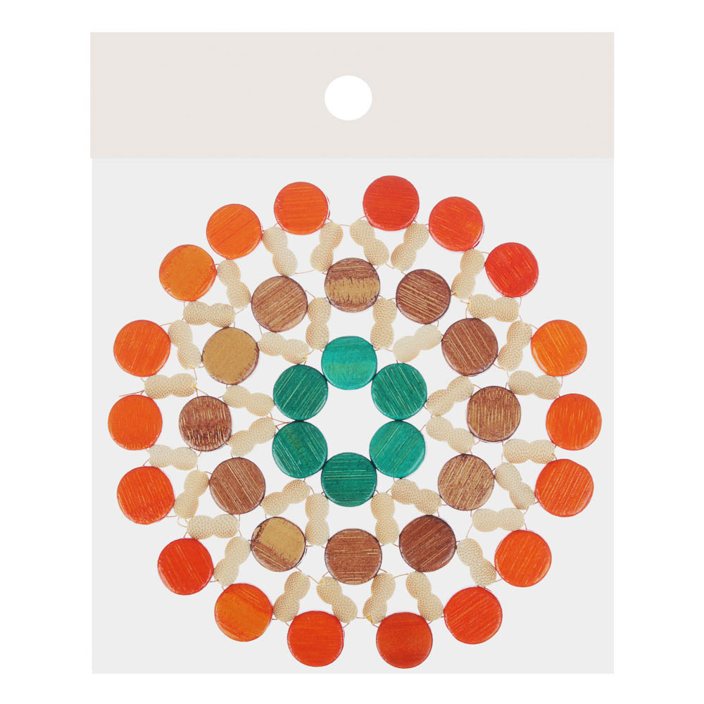 Подставка под горячее бамбук d16см, арт.№ 888-039