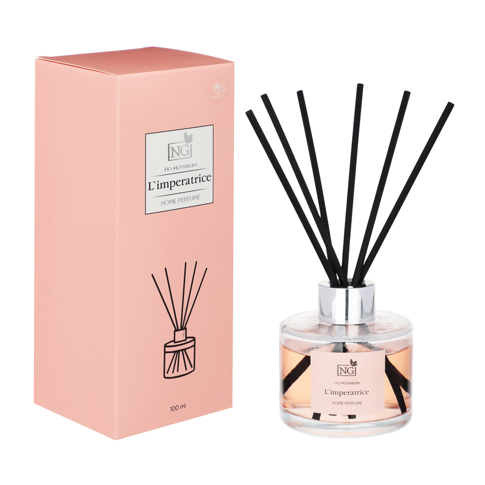 NEW GALAXY Диффузор Home Perfume, L`mper, Tab.vanille, Light blue, Mill., J`adore, Lost Ch. 100мл, арт.№ 778-156