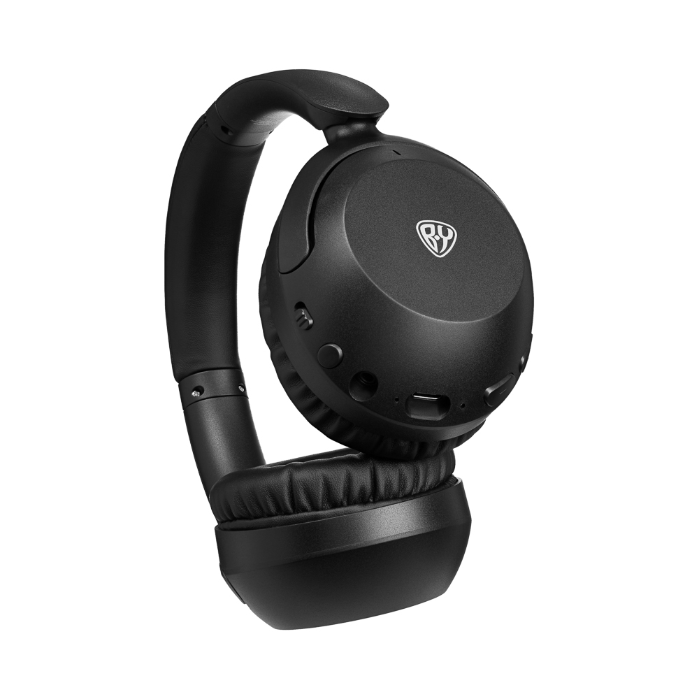 Наушники беспроводные полноразмерные BY FlexTunes, 400мАч, BT5.3, чёрный, арт.№ 410-097