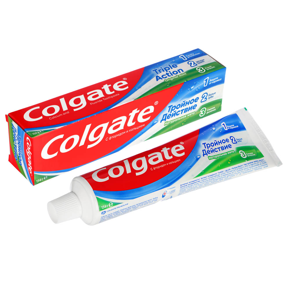 Зубная паста COLGATE Тройное действие, 100 мл, арт.№ 981-011