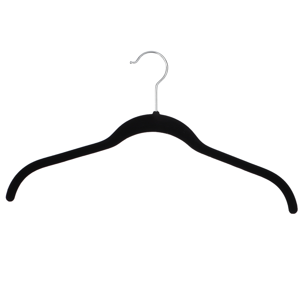 VETTA Набор вешалок для одежды 2шт, 42см, без перекладины, с покрытием флок, арт.№ 456-077