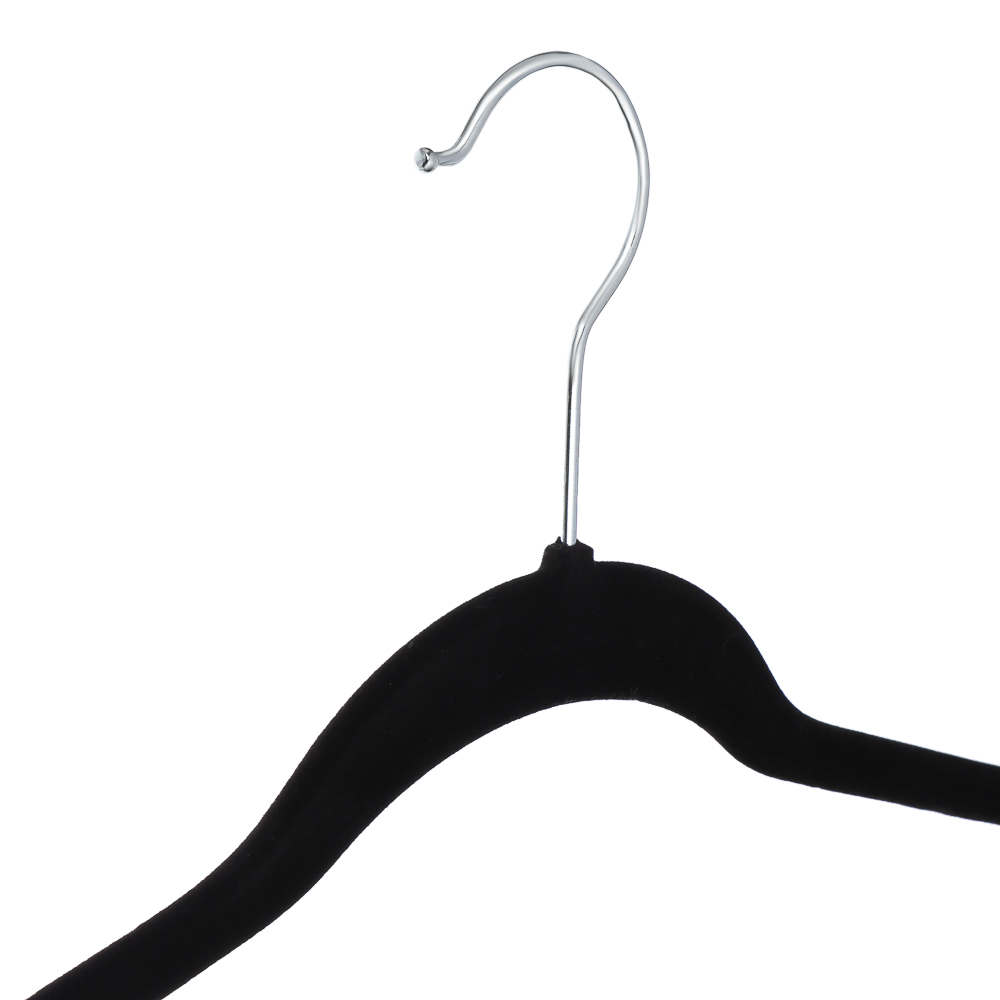 VETTA Набор вешалок для одежды 2шт, 42см, без перекладины, с покрытием флок, арт.№ 456-077