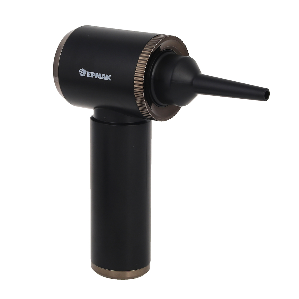 ЕРМАК Пылесос автомобильный, 8 насадок, 2 режима работы, 6000Па, зарядка от USB, арт.№ 784-016