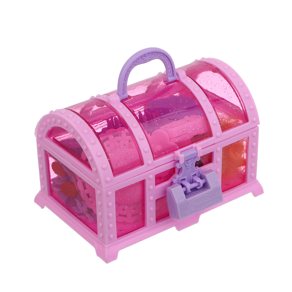 ИГРОЛЕНД Кукла 10 см с акс. в сундучке, 8 пр., PP, ABS 11,5х10х7,8 см, арт.№ 267-885