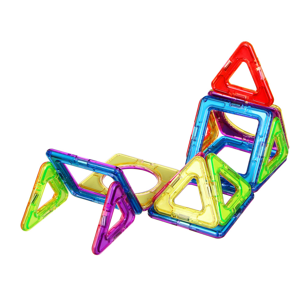 BY Education Конструктор магнитный "Мои первые магниты", 14 деталей, PS ,ABS, 16,5х14,5х6,5см, арт.№ 859-065