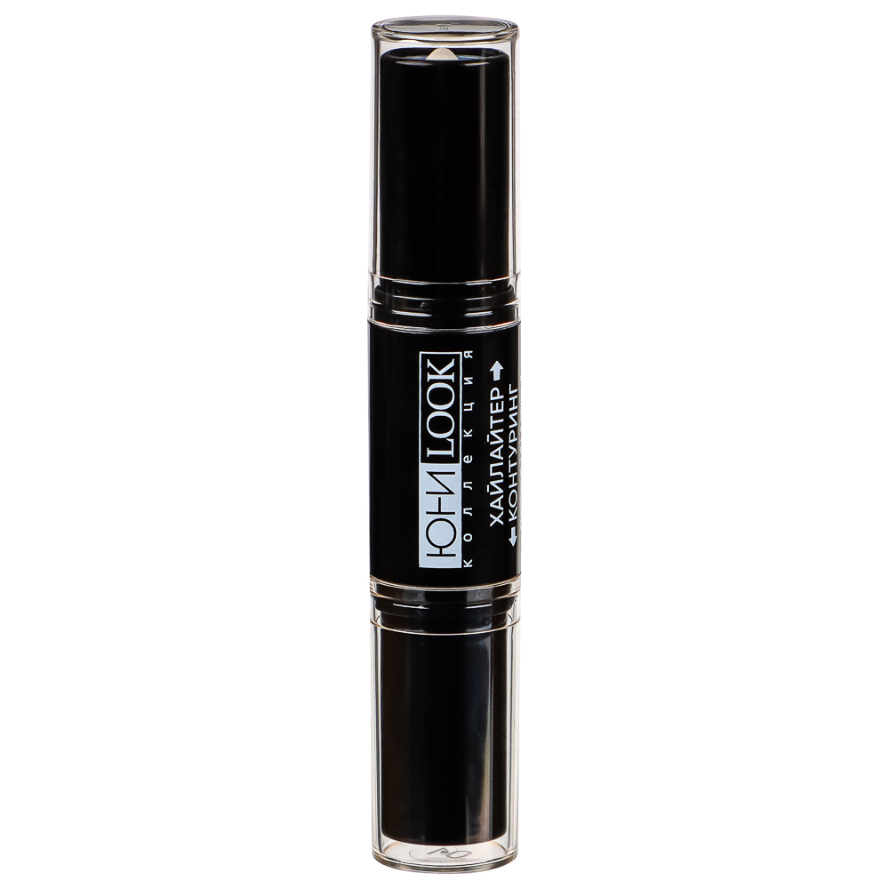 ЮНИLOOK Хайлайтер и контуринг кремовые 2в1 в стике, 8 гр, 3 тона, ТС-21, арт.№ 330-446