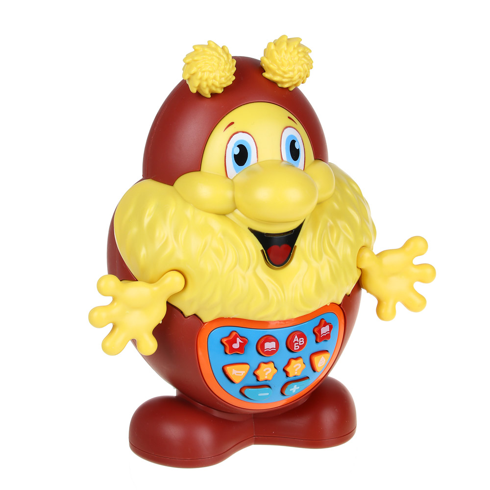 BY Игрушка обучающая "Тёпа-сказочник", свет, звук, 2АА, ABS, 9х18х12,5см, арт.№ 272-749