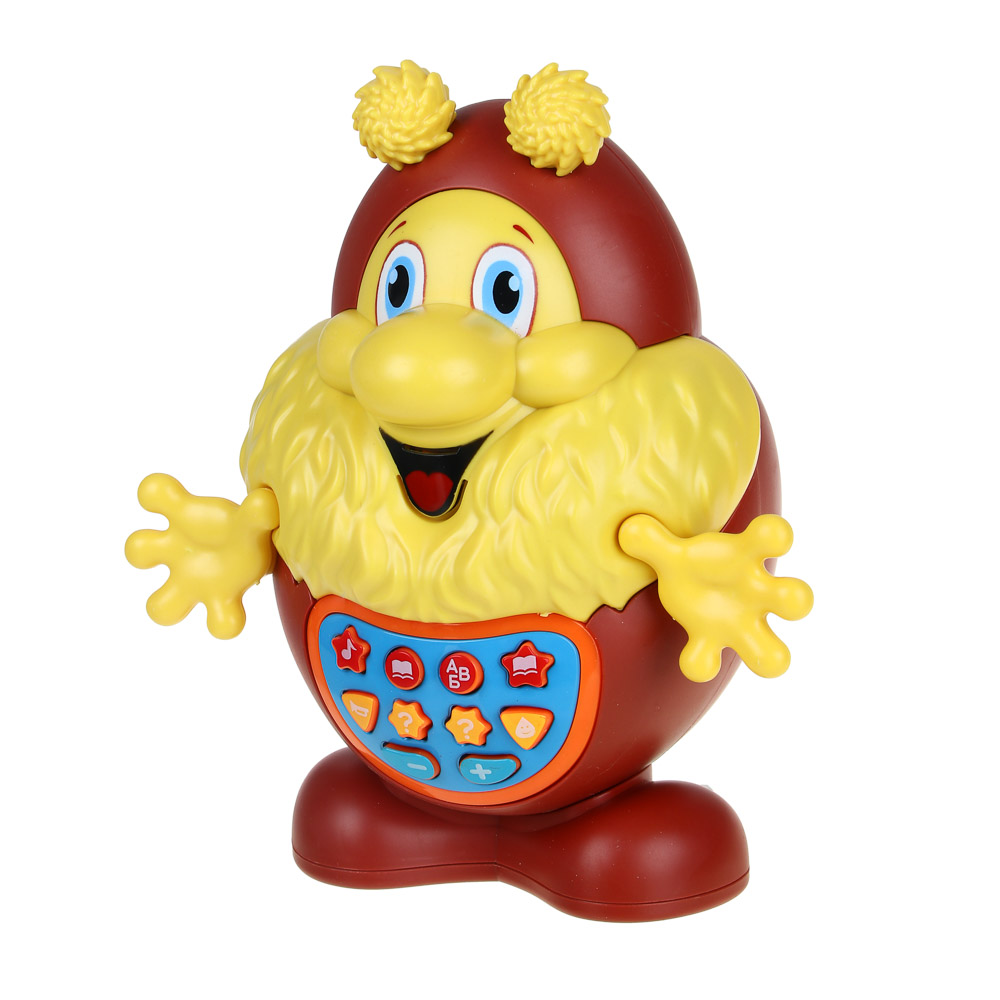 BY Игрушка обучающая "Тёпа-сказочник", свет, звук, 2АА, ABS, 9х18х12,5см, арт.№ 272-749