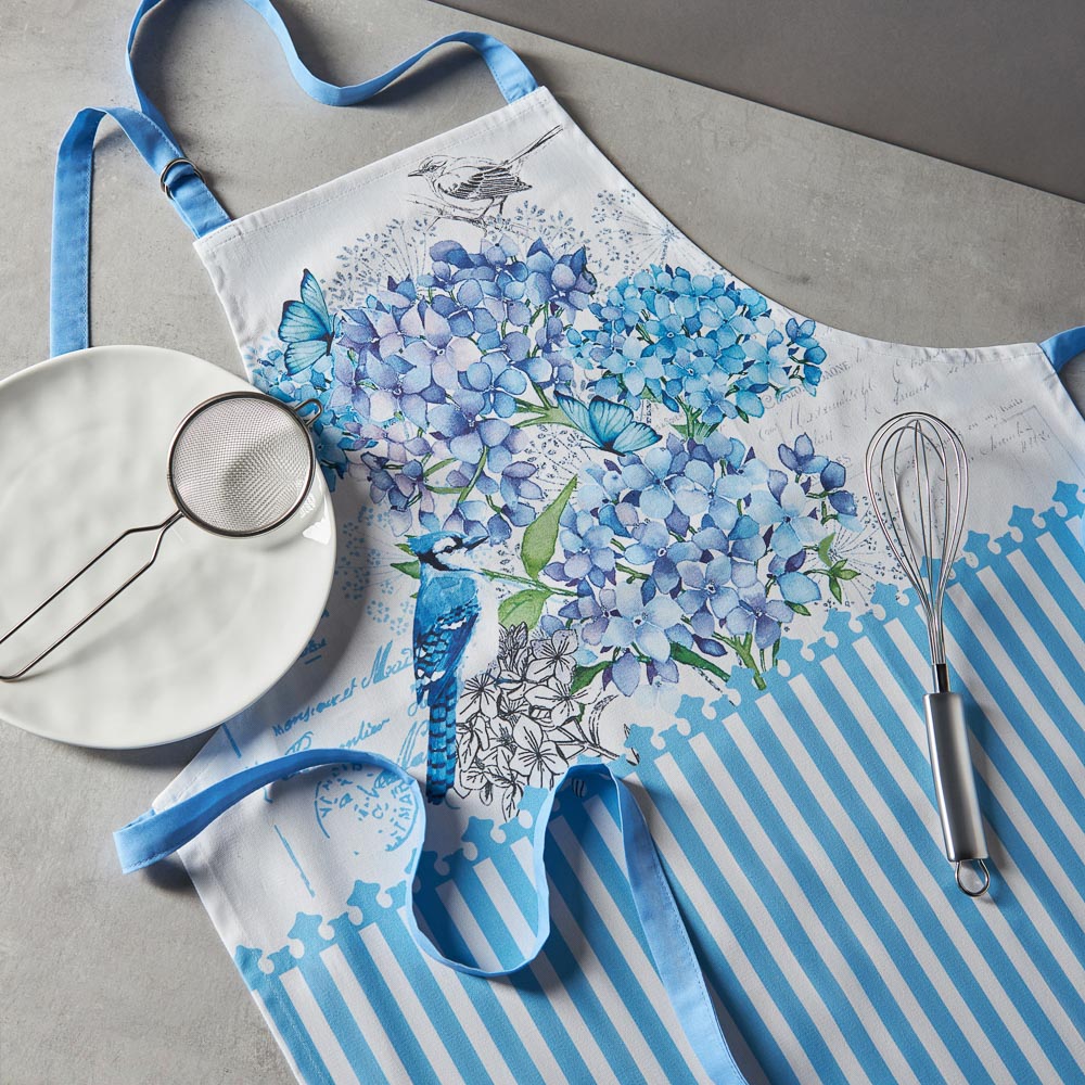 PROVANCE Гортензия Фартук 60х75см, 100% хлопок, арт.№ 488-082
