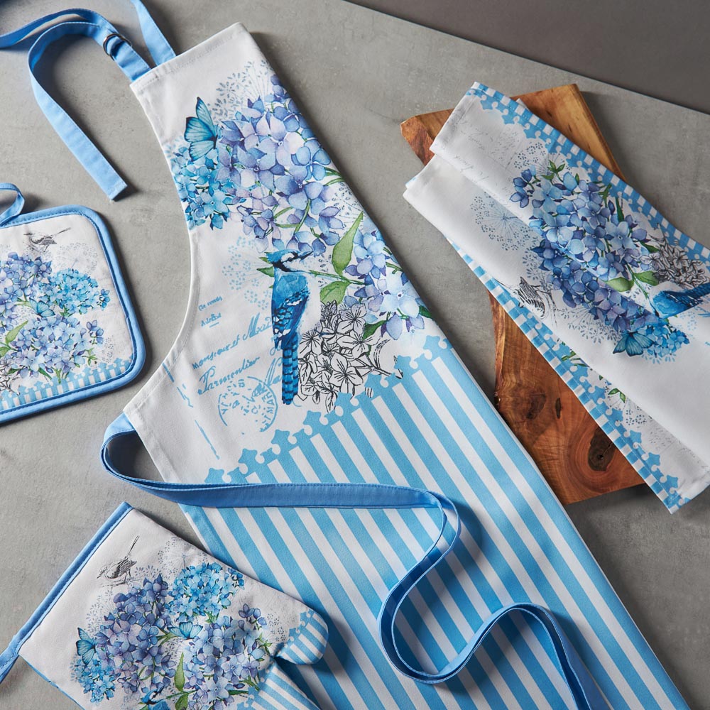 PROVANCE Гортензия Фартук 60х75см, 100% хлопок, арт.№ 488-082